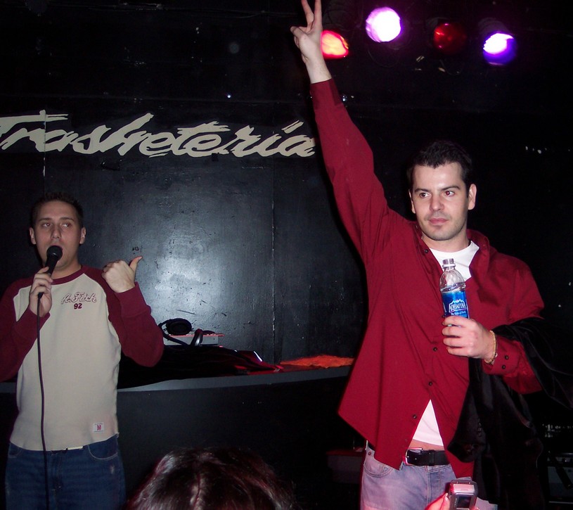 Jordan Knight at the Trash (photo Sam Tweedle)