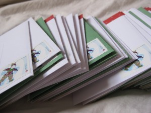 Ecksmas Cards, ready to be mailed!