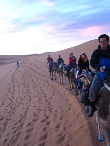 Solo in Morocco - Camel trekking in the Sahara